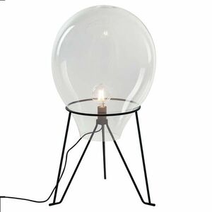 FANEUROPE FAN EUROPE Stolní lampa Lume Azuma, průhledná, 1xE27, 38x63 cm obraz