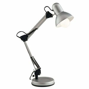 FANEUROPE FAN EUROPE Stolní lampa s klipem Architteto, 1xE27, 60 x 42 cm, stříbrná, kov obraz
