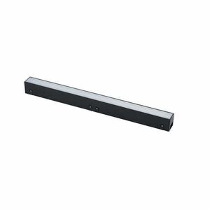FANEUROPE FAN EUROPE Svítidlo pro systém 48 V - lineární svítidlo Davinci, černé, LED, 10 W, 1150 lm, 3000 K, 30, 4x2, 8x2, 2 cm obraz