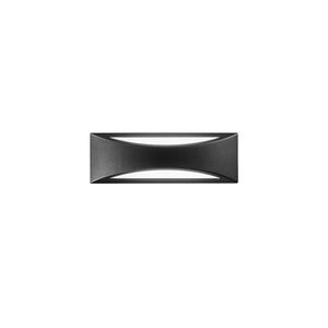 FANEUROPE FAN EUROPE Venkovní nástěnné svítidlo LED WEISS hliník černá 16W 1800lm CCT IP54 35x12x11, 3 cm obraz