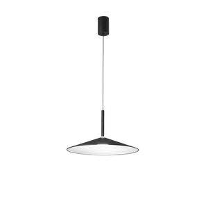 FANEUROPE FAN EUROPE Závěsné LED svítidlo Khan (černá), 18 W, CCT 2700 / 3500 K, 48 x 200cm obraz