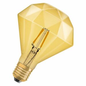 LEDVANCE Vintage 1906 LED CL DIAMOND FIL GOLD 40 non-dim 4, 5W/825 E27 obraz