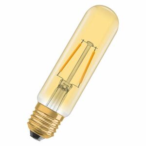 LEDVANCE Vintage 1906 LED CL Tubular FIL GOLD 20 2, 8W/824 E27 obraz
