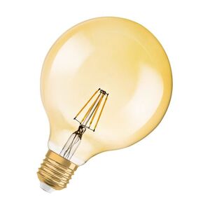 LEDVANCE Vintage 1906 LED dim CL GLOBE125 FIL GOLD 55 dim 7, 5W/825 E27 obraz