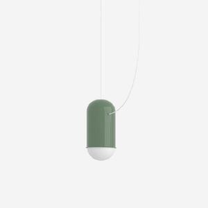 LUCIS závěsné svítidlo CAPSULE 6, 2W LED 4000K sklo zelená opál DALI ZL.L2.C15.76M DALI2 obraz
