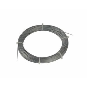 OCELOVÉ LANO 0, 75 mm s pláštěm PVC, prstenec 100 m, pozinkované - BIG WHITE SLV obraz