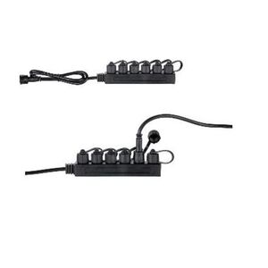 PAULMANN Rozdělovač Outdoor L+L IP67 1-in/6-out obraz