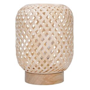 Solight ratanová LED lucerna s LED žárovkou, teplá bílá, 2x AAA, 19cm WO3107 obraz