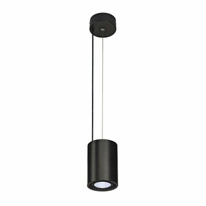 VÝPRODEJ VZORKU BIG WHITE SLV SUPROS, závěsné svítidlo, LED, 4000K, kulaté, černé, 3000 lm, reflektor 60°, 28 W 133110 obraz