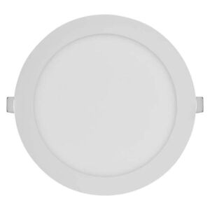 EMOS Bílý vestavný LED panel kulatý 225mm 18W Premium Barva světla: Teplá bílá ZD1144 obraz