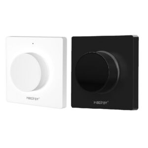 LED Solution Mi-Light RF Nástěnný otočný dálkový ovladač pro jednobarevné a CCT LED pásky, 1-kanálový Vyberte barvu: Černá K1-B obraz