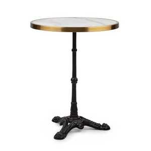 Blumfeldt Patras Lux, bistro stolek, trojnožka, mramor, v: 72cm, Ø 57, 5cm obraz