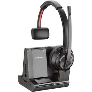 HP Poly Savi 8210 UC DECT 1880-1900 MHz USB-A Headset 8D3E9AA#ABB obraz