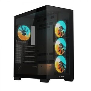 GIGABYTE C500 PANORAMIC STEALTH Midi Tower Černá GB-C500P ST obraz