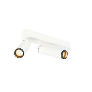 BIG WHITE SLV GRIP! M Povrchové stropní svítidlo, dvojité, PHASE, 2700 K, 28 W, 42°, bílá / černá 1009076 obraz