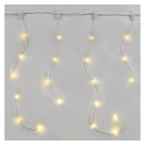 EMOS LED vánoční nano řetěz - rampouchy, 2, 9 m, venkovní i vnitřní, teplá bílá, programy D3CW02 obraz