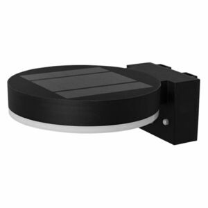 LEDVANCE ENDURA Style Solar Wall Sensor Single Circle 6W Black 4058075392762 obraz
