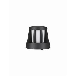 NOVA LUCE venkovní sloupkové svítidlo STARK antracitový hliník a matný akryl LED 8.2W 3000K 220-240V 168st. IP65 9492660 obraz