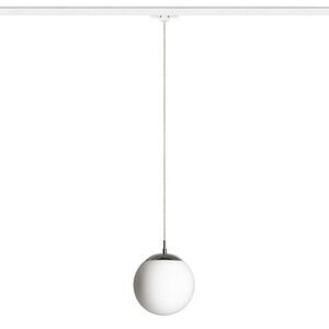 RED - DESIGN RENDL RENDL LUNA 20 pro tříokr. lištu opálové sklo/chrom 230V E27 15W R13967 obraz