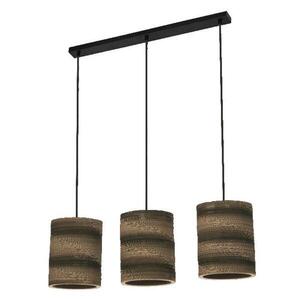 LEDVANCE závěsné svítidlo Cardboard Cylinder 3xE27 hnědé 4058075837263 obraz