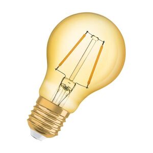 LEDVANCE Vintage 1906 LED CL A FIL GOLD 22 non-dim 2, 5W/824 E27 obraz