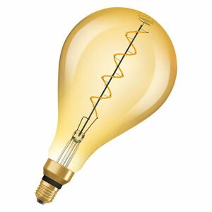 LEDVANCE Vintage 1906 LED CL A160 FIL GOLD 28 non-dim 5W/820 E27 obraz