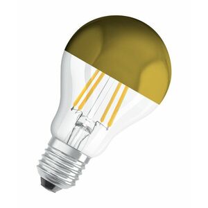 LEDVANCE OSRAM LED STAR CL A FIL Mirror Gold 37 non-dim 4W/827 E27 obraz