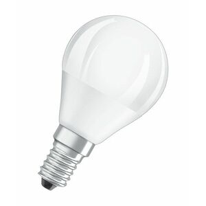 LEDVANCE OSRAM LED VALUE CL P FR 40 non-dim 5, 5W/865 E14 obraz