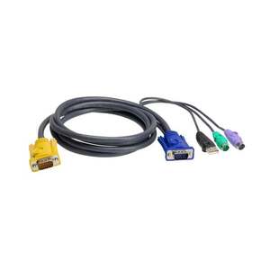 ATEN 2L-5302UP KVM kabel Černá 1, 8 m 2L-5302UP obraz