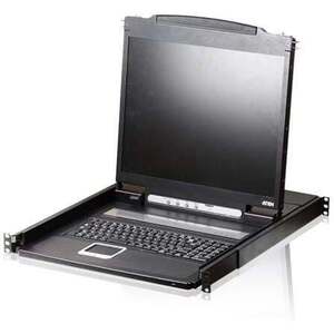 ATEN CL1000N racková konzole 48, 3 cm (19") Černá 1U CL1000N-ATA-AG obraz