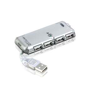 ATEN UH275Z-AT-G rozbočovač rozhraní USB 2.0 480 Mbit/s UH275Z-AT-G obraz