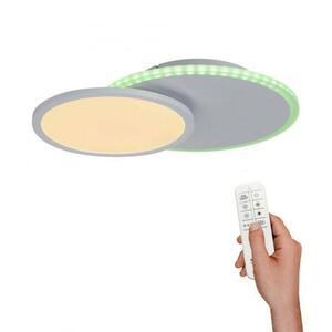 LEUCHTEN DIREKT is JUST LIGHT LED stropní svítidlo, bílé, stmívatelné, dálkový ovladač, paměť, kruhové 2700-5000K obraz