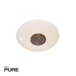 PAUL NEUHAUS LED nástěnné a stropní svítidlo PURE Vitrum 2700K hnědá / opál 6082-34 obraz