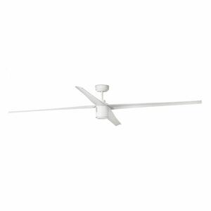 FARO ATTOS XL LED, bílá, stropní ventilátor s DC motorem obraz