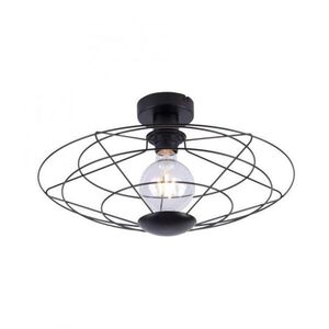 LEUCHTEN DIREKT is JUST LIGHT Stropní svítidlo, černá, 1x E27, do interiéru, IP20, 60 W obraz