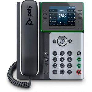 HP Poly Edge E320 IP Phone and PoE-enabled IP telefon Černá 82M88AA obraz