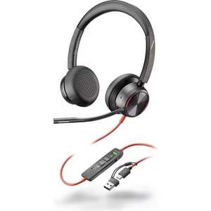 HP Poly Blackwire 8225 Sluchátka USB-C s adaptérem USB-C/A C92SBA6 obraz