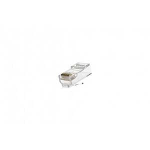 RJ12 Modular plug (6P6C), unshielded, stranded cable X-ML-MP06-6-15 obraz