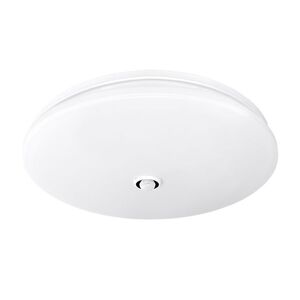 Solight LED stropní světlo PLAIN s PIR sensorem, 18W, 1260lm, 3000K, kulaté, 33cm WO776 obraz