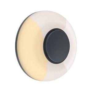 PAULMANN LED venkovní nástěnné svítidlo Aureva IP65 kruhové 220mm 2200 - 4000K 20, 5W 230V antracit/bílá polykarbonát obraz