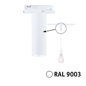 PAULMANN URail univerzální adaptér pro závěs max. 50W 230V bílá obraz