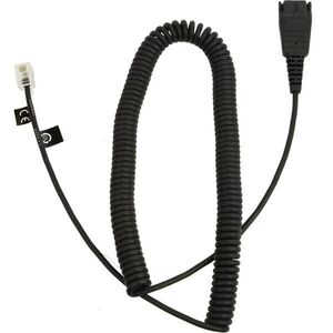 Jabra 8800-01-06 telefonní kabel 0, 5 m Černá 8800-01-06 obraz
