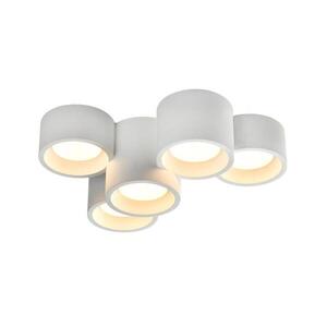 ACA Lighting stropní sádrové svítidlo GENI kulaté bílé 5xGX53 G96015 obraz