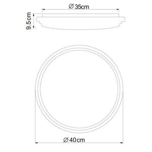 GLOBO ALEY 48419-18 Stropní svítidlo obraz