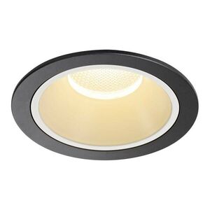 BIG WHITE SLV NUMINOS DL XL vnitřní LED zápustné stropní svítidlo černá/bílá 3000 K 40° 1004013 VÝPRODEJ VZORKU obraz