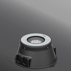LIGMAN Zápustné zemní svítidlo KIOS 3 3000K 8W 505lm LED 50° IP67 216mm nerez ocel VÝPRODEJ VZORKU obraz