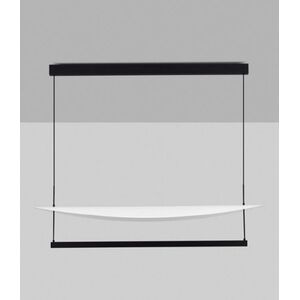 NOVA LUCE závěsné svítidlo DIONA stmívatelné černá / bílá LED 81W 5160lm 2700K 120cm VÝPRODEJ VZORKU obraz