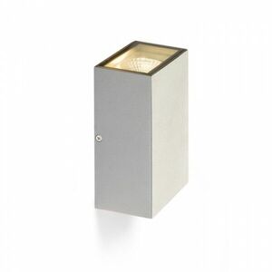 RED - DESIGN RENDL RENDL DIXIE 10X16 nástěnná stříbrnošedá 230V/350mA LED 2x5W 92° IP54 3000K R10354 VÝPRODEJ VZORKU obraz