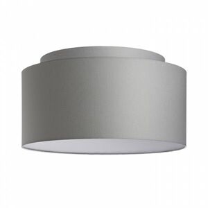 RED - DESIGN RENDL RENDL DOUBLE 55/30 stínidlo Chintz světle šedá/bílé PVC max. 23W R11554 VÝPRODEJ VZORKU obraz