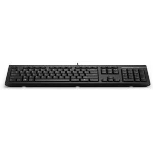 Klávesnice HP s kabelem 125 - USB přijímač - černá 266C9A6#ABB obraz